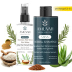 Amuvah Hairfall Control Combo – Shampoo 200ml + Hair Spray for Stronger, Fuller Hair 100ml