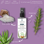 Amuvah Rosemary Hair Spray for Hair Growth & Scalp Nourishment | Natural Hair Mist with Aloe Vera & Rice Water | Anti Hair Fall & Frizz Control – 100ml (Pack of 2)